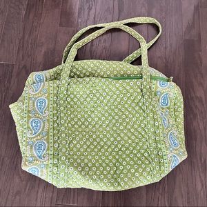 Vera Bradley duffel zip bag